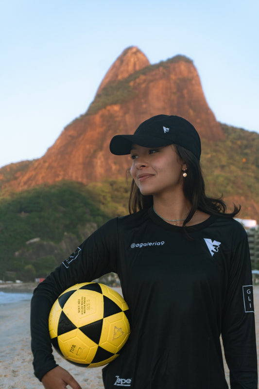 Camiseta Galeria 9 Manga Longa Feminina